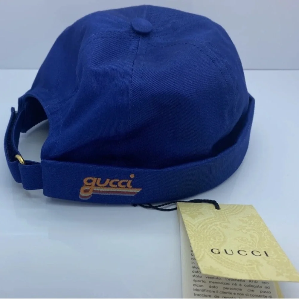 Gucci Retro Brimless fitted Cap 🧢 NWT & COA RARE